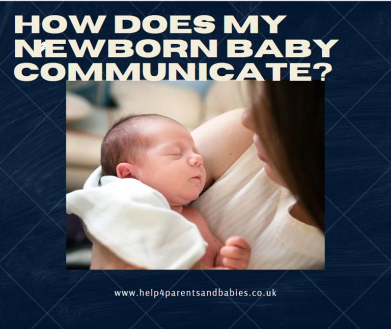 How does my newborn baby communicate?