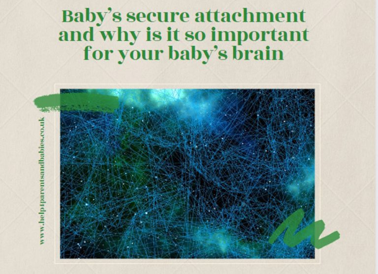 <span class="large">Baby’s secure</span> attachment and why is it <span class="large">so important</span> for your baby’s brain?